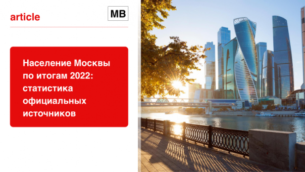 Численность населения Москвы в 2022